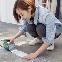 [소공원] 10m 부틸테이프 방수 에폭시바닥시공 페인트 화장실누수 지붕보수공사 크랙 균열 덕트테이프