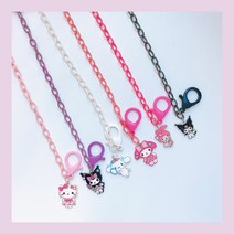 로지도이 캐릭터 핸드메이드 마스크줄