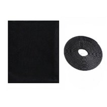 토양살충제 130x150cm 버그 플라잉 도어 윈도우 프로텍터 모기장 화분영양제 비료, 검은색