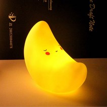 LED 달빛 무드등 조명 인테리어 소품 장식용 수면등 감성 전구 취침등 공간 분위기 전환
