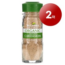리암마켓 McCormick Gourmet 맥고믹 구르메 오가닉 그라인더 카르다몸 허브 향신료 49g 1팩, 2팩