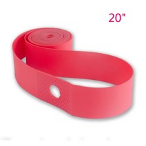 검월 자전거 타이어 바퀴 교체 용품 무시고무 20 26 29 인치 라이너 안티 펑크 림 테이프 스트립, 레드 20인치