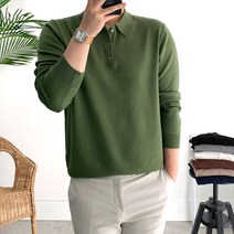 남성 무지 긴팔니트 베놈니트 turtleneck sweater 비보뉴 A011X865