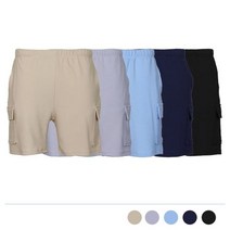 [모비딕컴퍼니] 짧은반바지 여성면반바지 컷팅반바지 밴딩반바지 포켓조임반바지 phiao