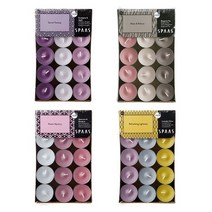 [홈앤하우스] 티라이트 향초 30개 다색 종이팩 SPAAS, 상세설명 참조, 매지컬쏘우트