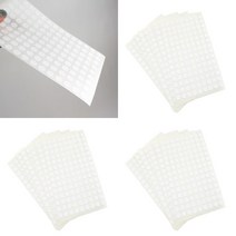 8MM7P흰색 미니원형스티커 마크스티커 동그라미스티커 원형무지스티커