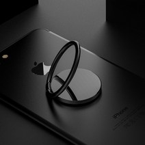 원형 휴대폰 아이폰 핸드폰 스마트폰 태블릿 스마트링 거치대, 선택_원형거치대-실버