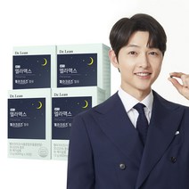 닥터린 WCS 멜라맥스 4병 (독점배합 멜라크리즈 1정당 120mg 투입) 테아닌 함유, 30정, 4개