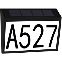 iGrow 도로명주소판 태양열 도로명주소판조명 led간판 숫자+알파벳 조합(1세트 A~E 3세트 0-9)