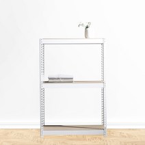 창고선반 수납 앵글랙 3단 800 x 700 x 1500 (스피드랙 철제선반 DIY), 블랙, 9mm 양면코팅 보드