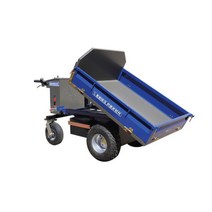 슬라이딩덤프 충전식 4륜전동운반차 농업용수레