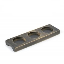 3구 소스컵 종지 나무 받침대 소스볼받침 목판 한정식