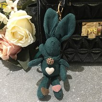 토끼인형키링 애착인형 키체인 열쇠고리 커플템 선물, AD_소원토끼는 18cm 볼의 지름은 5cm