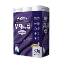 모나리자 부자되는집 프레스티지 화장지 3겹 30롤 휴지, 윈지커머스_단일옵션, 윈지커머스_단일옵션
