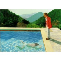 헬로우하비 캔버스 보석십자수 30X40, 특가15. 호크니 예술가의 초상