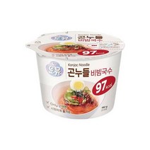 오뚜기 야식 오뮤 곤누들 비빔국수 192G 혼밥 자취 간식 캠핑 술안주 192g, 19개, 19개