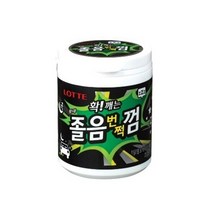 롯데 졸음 번쩍 껌 용기 87g x 3개