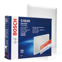 보쉬 더 뉴 K5 에어컨 히터필터 S5520 항균 캐빈필터, 상세페이지 참조