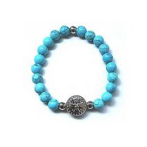 터키석 십자가 남자 향기 원석 팔찌 2ml 천연 아로마팔찌:DUDGHS VUDK 나가야할길 + 20141130510