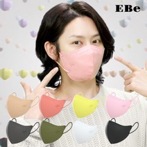 이비에 얼굴작아보이는 마스크 20매 대형 중형 소형 초소형 김희철 새부리형 세부리형, 중형 20매, 연핑크(KF94)