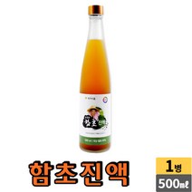 순천만 함초진액 마시는 함초 액기스 함초차, 01 병, 500ml