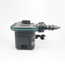 전동 에어펌프 자동 공기주입기 인텍스 에어매트 보트 펌프 물놀이공 튜브 바람넣는기계, 소형 66640, 1개