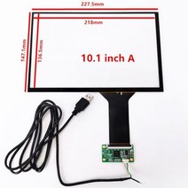 디스플레이 미니디스플레이 7/8/10.1/11.6/13.3/15.6 인치 USB 용량 성 터치 스크린 디지타이저 유리 손, 04 10.1 inch A