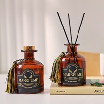 실내방향제 마크퓸 골드에디션 디퓨저 250ml 1+1 기획세트, 블랙체리 1+1