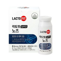 [종근당건강] [장+코면역]락토핏 솔루션 노즈 1박스(1개월분) 온가족 코면역 유산균, 30캡슐, 1개