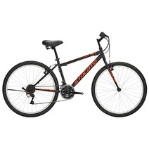[스타카토 자전거] 24/26 타이론 GS 21단 MTB, 블랙레드 미조립, 26