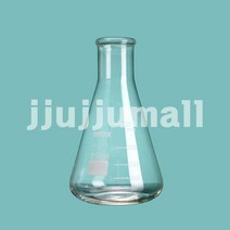실험실 실험용 유리 삼각 플라스크 250ml 과학수업 연구기자재 과학실 과학교구 연구수업 실험교구 연구실, 1개, 삼각 플라스크100ml
