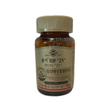 솔가 철분 25, 1개, 90정