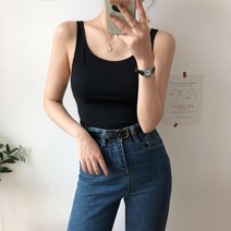 [바보사랑] 여자 여름 데일리 캐주얼 망고 나시[옷자락]