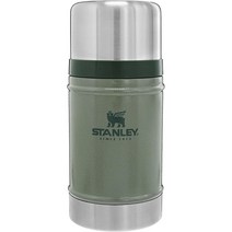 스탠리 클래식 진공 단열 스테인리스 스틸 음식보관병, Green, 709.8ml