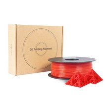 3D프린팅 PLA필라멘트 쓰리디필라멘트 3D필라멘트 snapmaker petg pla 3d 인쇄 필라멘트 1kg 1.75mm 직경 공차 +- 0.03mm 금속 3d 프린터 용, 1kg 페그 레드