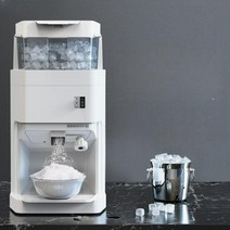 눈꽃빙수기 업소용눈꽃빙수기계 카페 업소용, 스무디 컵, 6L두께 조절이 가능