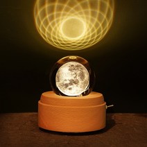 시대를 초월한 마음 회전목마 하울의 움직이는 성 크리스마스 오르골 무드등, 달반 지구반