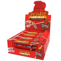 영국 코스트코 그레네이드 Grenade Peanut Nutter Bar 카브킬라 피넛 너트 바 12X60g, 1팩