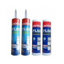 록타록타이트 실리콘접착제 PL50/PL60 백색 (건축내외장용) 300ml, PL60 백색(건축내외장용)