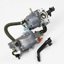 가솔린 발전기 캠핑용 휘발유 혼다 Gx160 168f 용 기화기 카브 듀얼 연료 LPG-NG 1KW 6KW 오일 가스/천연, 한개옵션0