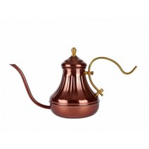 [카페드아모르] 뉴 알라딘 (포트 동포트) 650ml / 예담 핸드드립 주전자 커피포트 커피주전자 드립 포트 동포트 스테인레스 실버 브론즈, 동포트(브론즈)