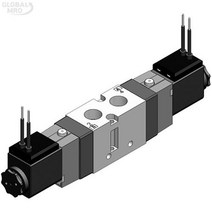 KCC 공압솔레노이드밸브(5포트) KS320S KS320S-220V(싱글) 1EA, 쿠팡14퍼 1