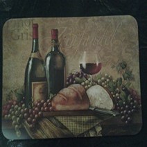 Home Collections Set of Zinfandel Vinyl Placemats (2), 1