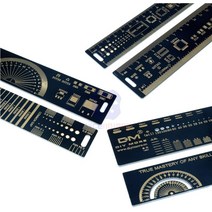 시크리트몰 기판 PCB 자 측정자, 사이즈선택, 25cm, 25cm