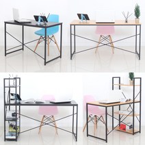 베스트렉 컴퓨터 책상 모음, D400_루지1460_일반, 화이트/화이트