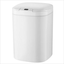 라이프란스 2021년형 신제품 자동센서 휴지통 스마트 쓰레기통 12L / TC-02 / 투명 비닐봉투 50장 포함, 화이트