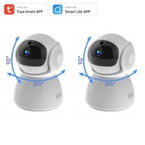 애견모니터 베이비모니터 무선cctv 2.4G 5G WiFi 베이비 모니터 1080P 무선 보호 자동 추적 PTZ Alexa Goog, 05 2PCS YIIOT Cam_04 영국 플러그