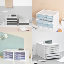 [국내생산] 파일함 지류함 UP 시스템트레이 서류 정리함 A4용지보관함 지류보관함 캐비넷, 그레이, 콤보 캐비넷