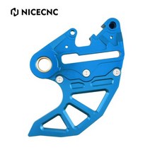 NICECNC 뒷 브레이크 디스크 가드 커버 보호대 KTM 125 250 350 450 530 EXC EXCF XCW XCFW SX SXF XC XCF 6 일 TPI 2004202, Blue