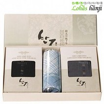 i굿샵Baw372h (로하스) 한지 장목 양말 손수건 셋트 닥나무 원료의 한지를 이용한 섬유 우수한 착용감 따뜻 통기성_nsa6d399a